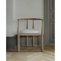 Bukowski Dining Chair Oak/Barnum Lana