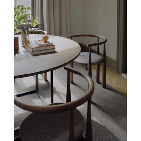 Bukowski Dining Chair Oak/Barnum Lana