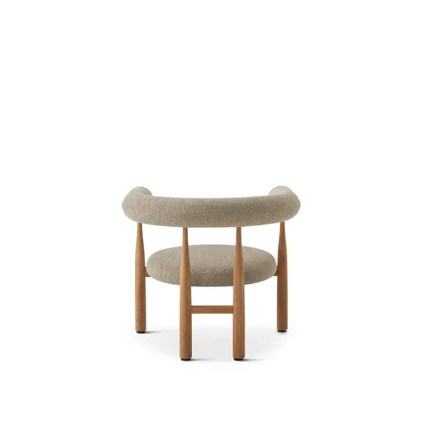 Fauteuil Bukowski Chêne/Mousse 17