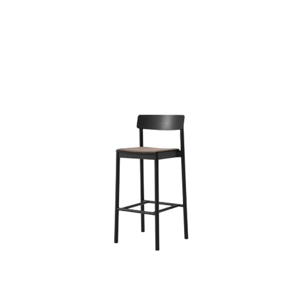 Betty TK17 Barstol Sortlakeret Ask/Fuse
