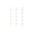 Rhomb IF1 &IF4 Regalkonfiguration A Lackierte Eiche/Alabaster