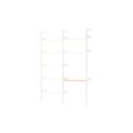 Rhomb IF1 &IF5 Regalkonfiguration B Lackierte Eiche/Alabaster
