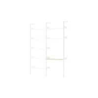 Rhomb IF1 &IF5 Regalkonfiguration B Lackierte Eiche/Alabaster