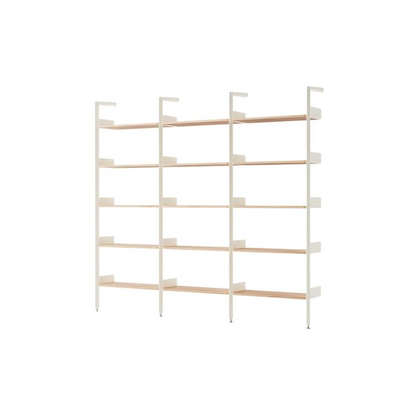 Rhomb IF1 &IF4 & IF4 Configuración de estantería F Roble lacado