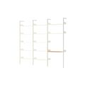 Rhomb IF1 &IF4 & IF5 Regalkonfiguration G Lackierte Eiche/Alabaster