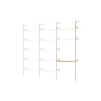 Rhomb IF1 &IF4 & IF5 Regalkonfiguration G Lackierte Eiche/Alabaster