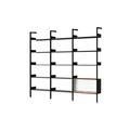 Rombe IF1 &IF4 &IF6 Regalkonfiguration H Lackierter Walnuss/Anthrazit