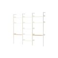 Rombe IF2 &IF4 & IF5 Regalkonfiguration in Lackierter Eiche/Alabaster