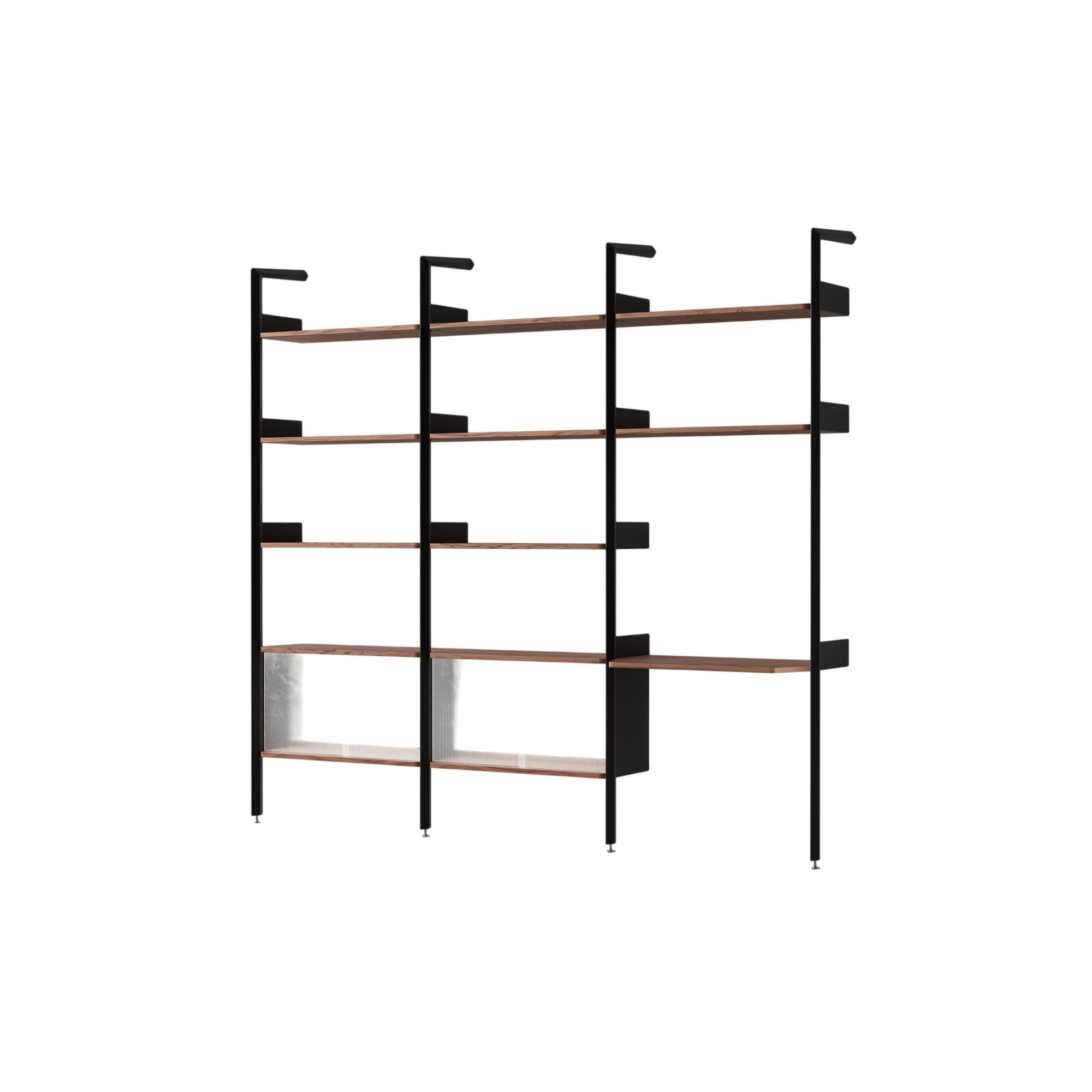 Rhomb IF3 ogIF5 og IF6 Hyllekonfigurasjon J Lakkert Valnøtt
