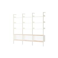 Rombe IF3 &IF6 & IF6 Regalkonfiguration K Lackierte Eiche/Alabaster