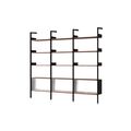 Rhomb IF3 &IF6 & IF6 Shelving Configuration K Lacquered Walnut