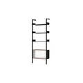 Rombe Full Bay IF3 Cabinet Shelving Lacquered Walnut/Anthracite