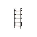 Rombe Full Bay IF3 Mobiletto Scaffale Laccato Noce