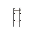 Rombe Full Bay IF2 Desk Shelving Unit Lacquered Walnut