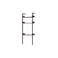 Rombe Full Bay IF2 Desk Shelving Unit Lacquered Walnut