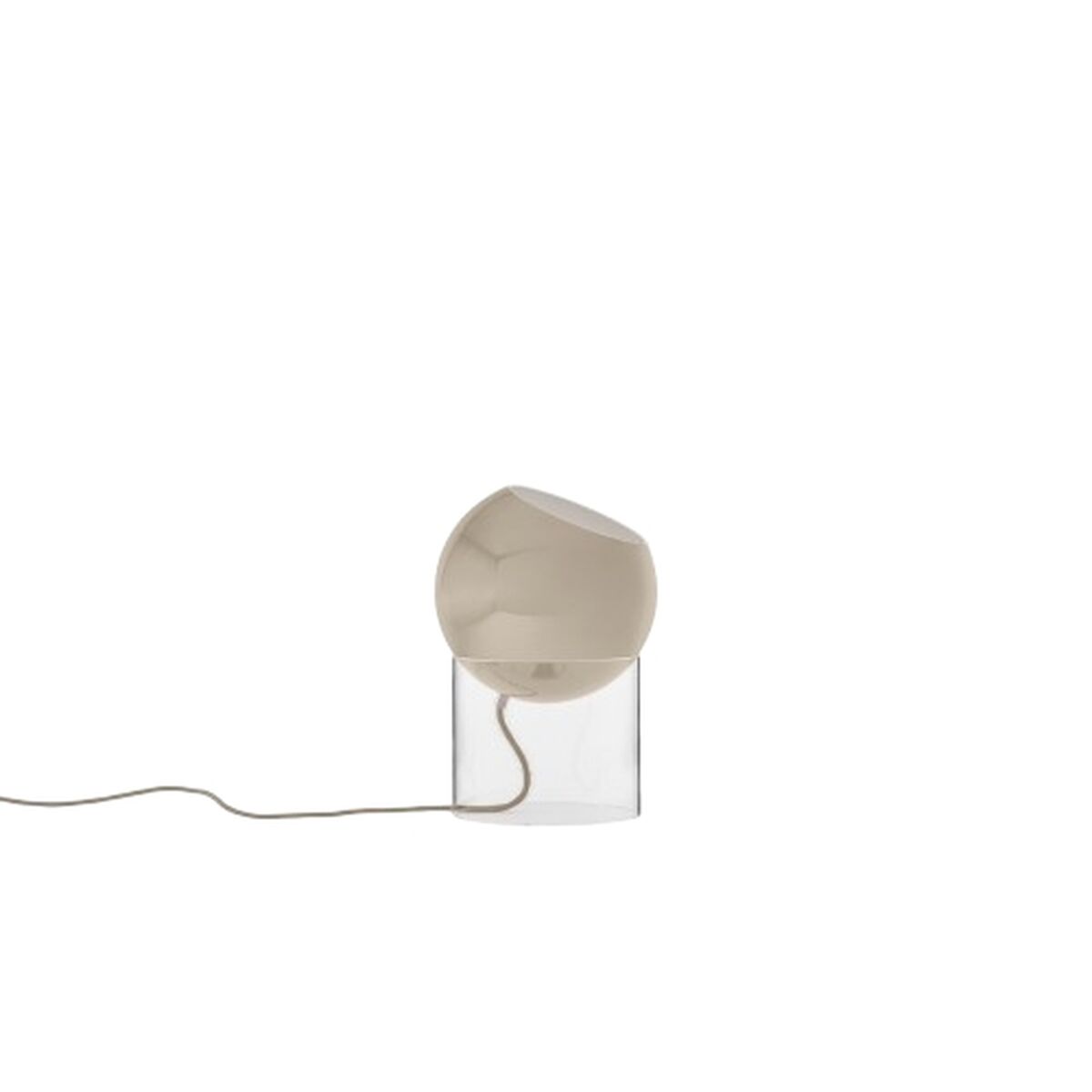Topan VP13 Table lamp Clear Acrylic/ Gray Beige