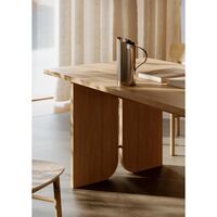 Kimono Dining Table 240 White Pigmented Oak