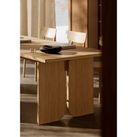 Kimono Dining Table 240 White Pigmented Oak