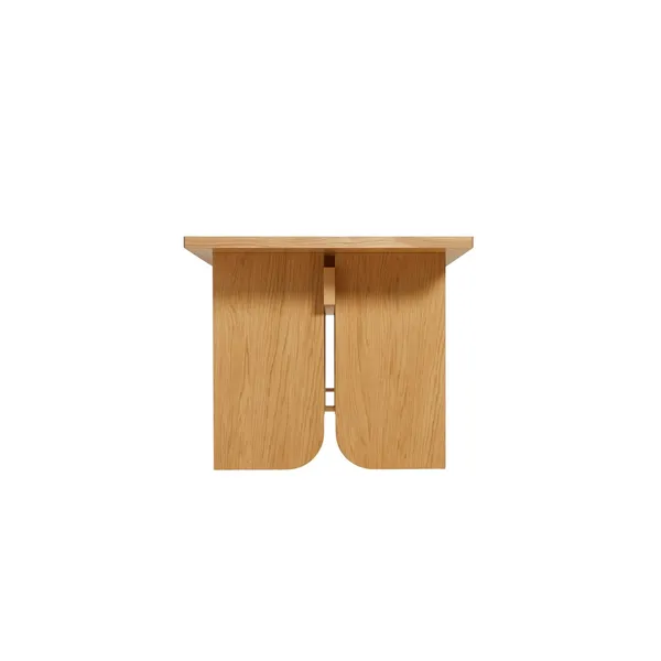 Kimono Dining Table 240 White Pigmented Oak