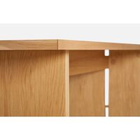 Kimono Dining Table 240 White Pigmented Oak