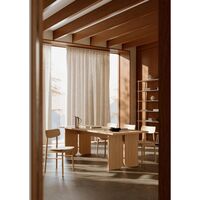 Kimono Dining Table 240 White Pigmented Oak