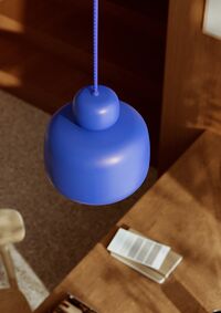 Stone Pendant Small Cobalt Blue