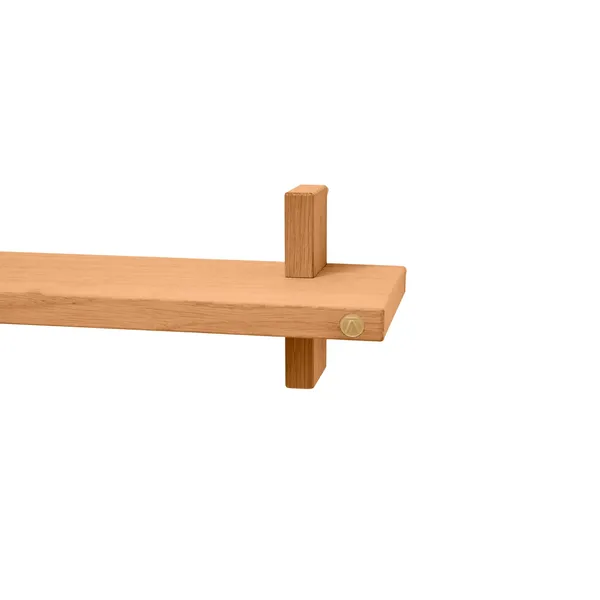 Treat Shelf Single Groot Geolied Natuurlijk Eiken