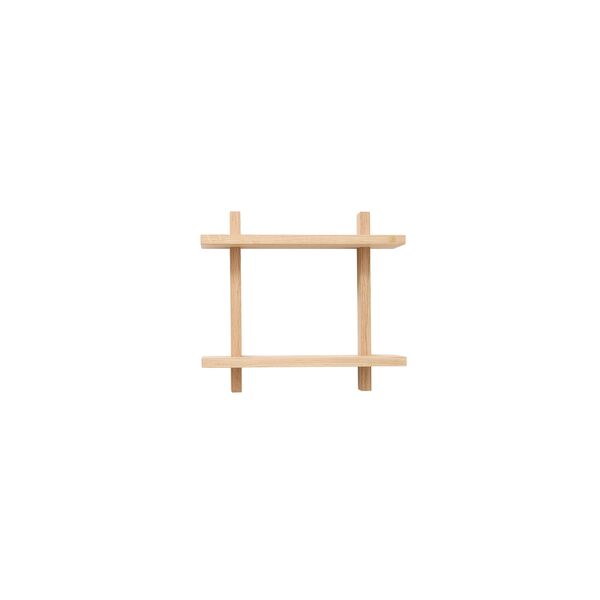Treat Shelf Double Small Oak
