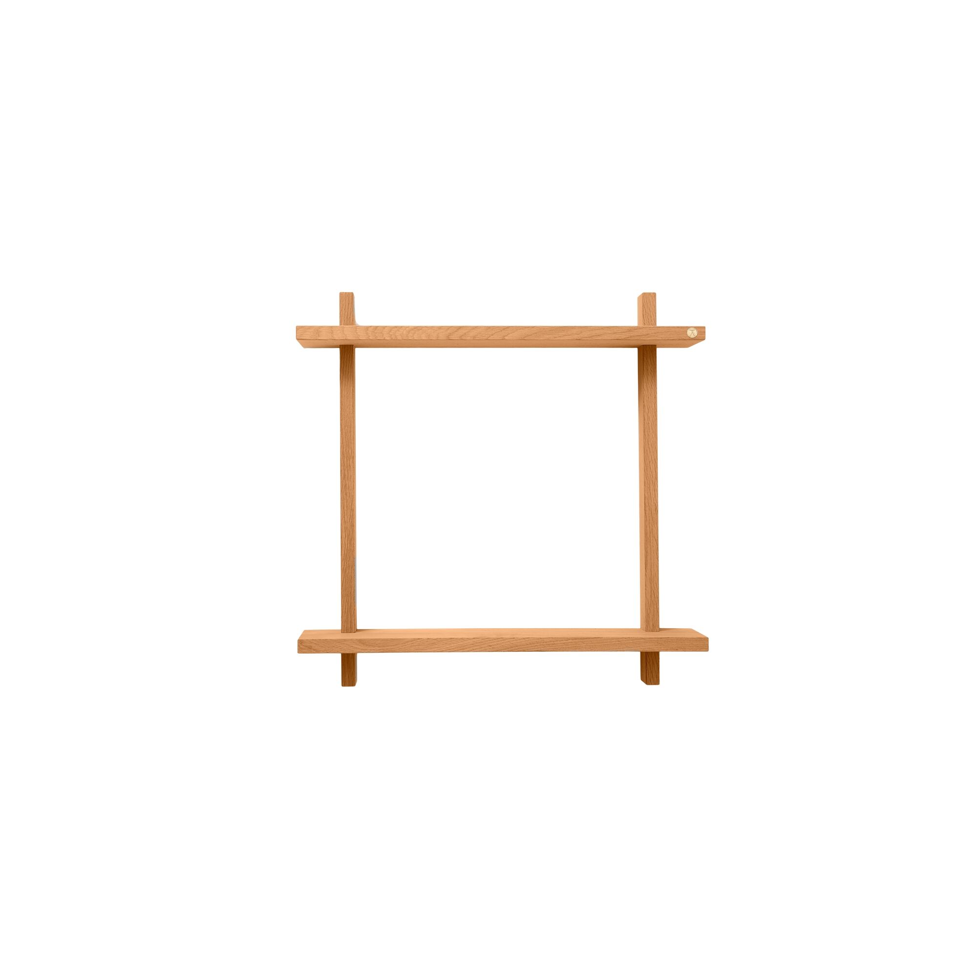 Treat Shelf Double Grand Chêne Naturel Huilé