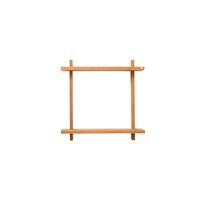 Treat Shelf Double Large Oiled Natural Oak