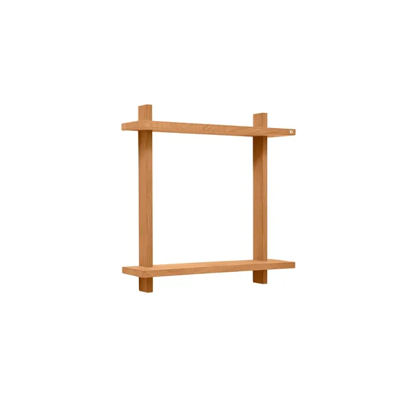 Treat Shelf Double Large Oiled Natural Oak