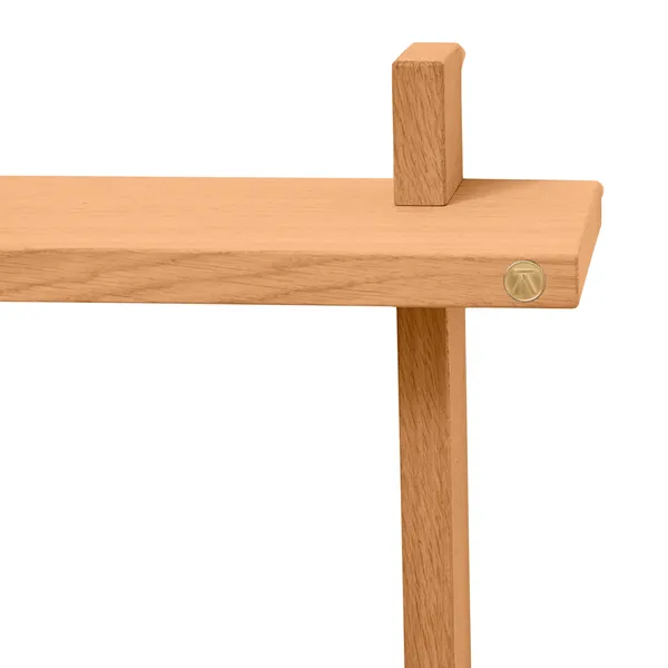 Treat Shelf Double Large Oiled Natural Oak