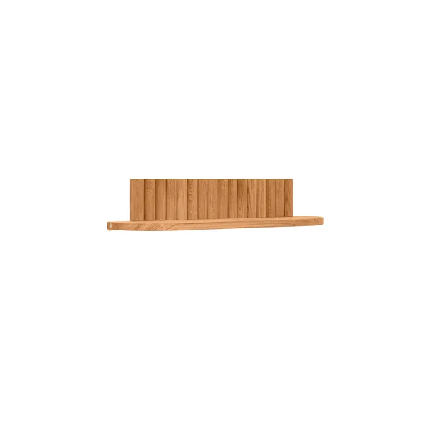 Pillar Shelf Klein Geolied Naturel Eiken
