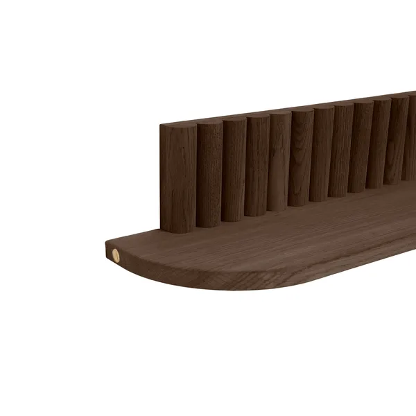 Pillar Shelf Groot Gerookt Geolied Eiken