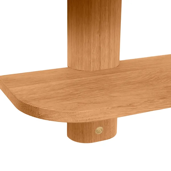 Bend Shelf Oiled Natural Oak