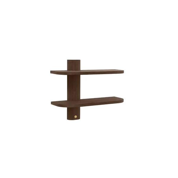 Bend Shelf Smoked Oiled Oak