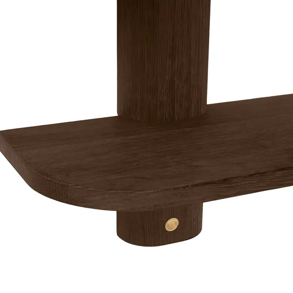 Bend Shelf Smoked Oiled Oak