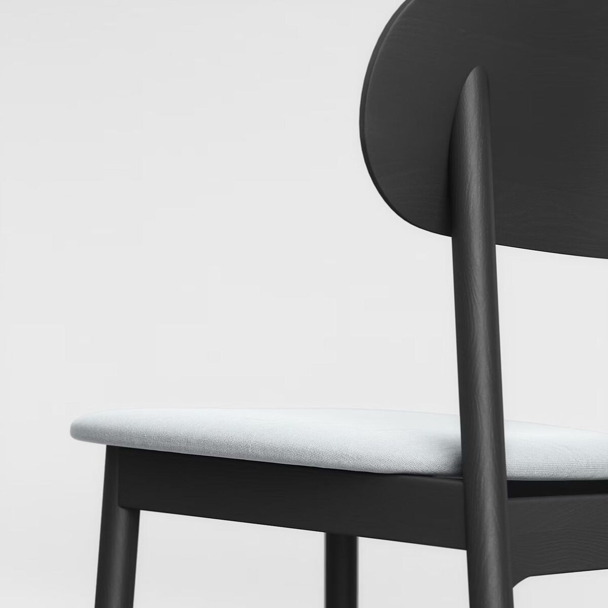 Elephant Dining Chair Black/Nordic Sky