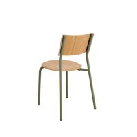 SSD Dining Chair Oak/Khaki Green