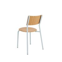 SSD Dining Chair Oak/Pale Blue