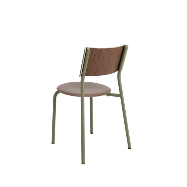 SSD Dining Chair Walnut/Khaki Green