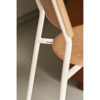 SSD Bar Stool 75 cm Oak/Cream White