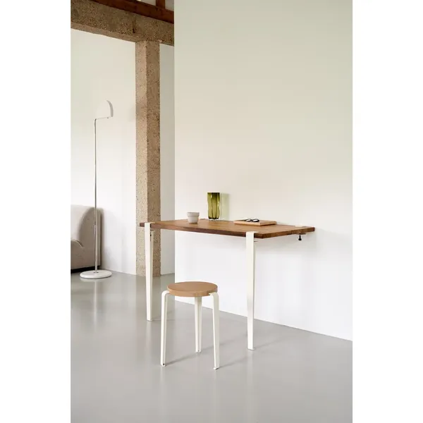 LOU Stool Oak/Cream White