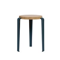 LOU Hocker Eiche/Mitternachtsblau