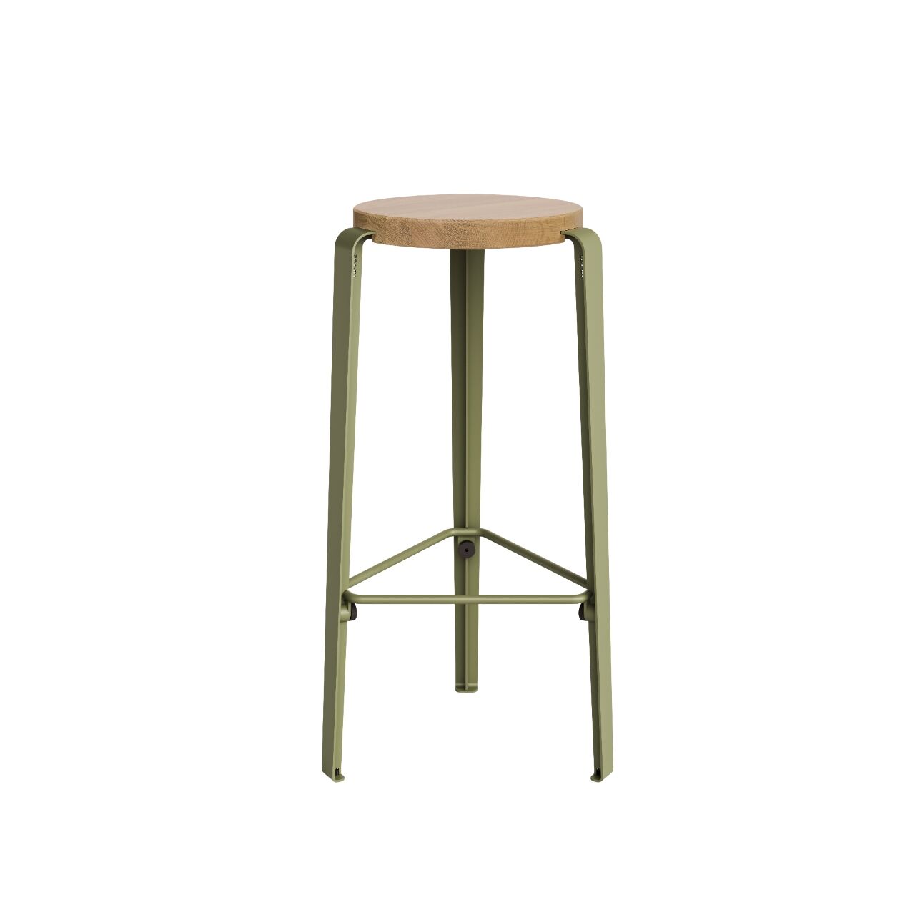 BIG LOU Skammel Egetræ/Khaki Green