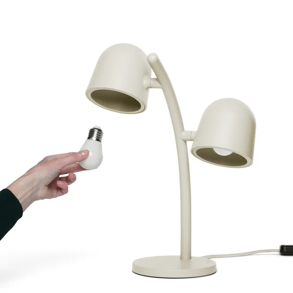 Little Lebow Bordlampe Bone