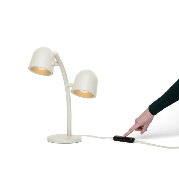 Little Lebow Bordlampe Bone