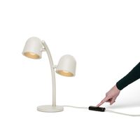 Little Lebow Bordlampe Bone