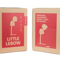 Little Lebow Bordlampe Koboltblå