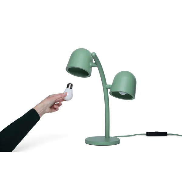 Little Lebow Table Lamp Grasshopper Green